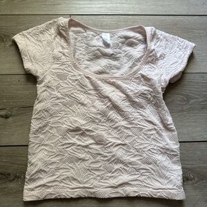 Elegant Pink Lace Women's Top